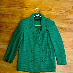 Zara Blazer-Skort Set - green